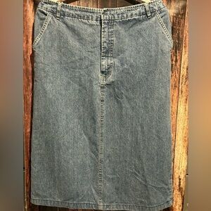 Kim Rogers Classic Blue Pencil Skirt